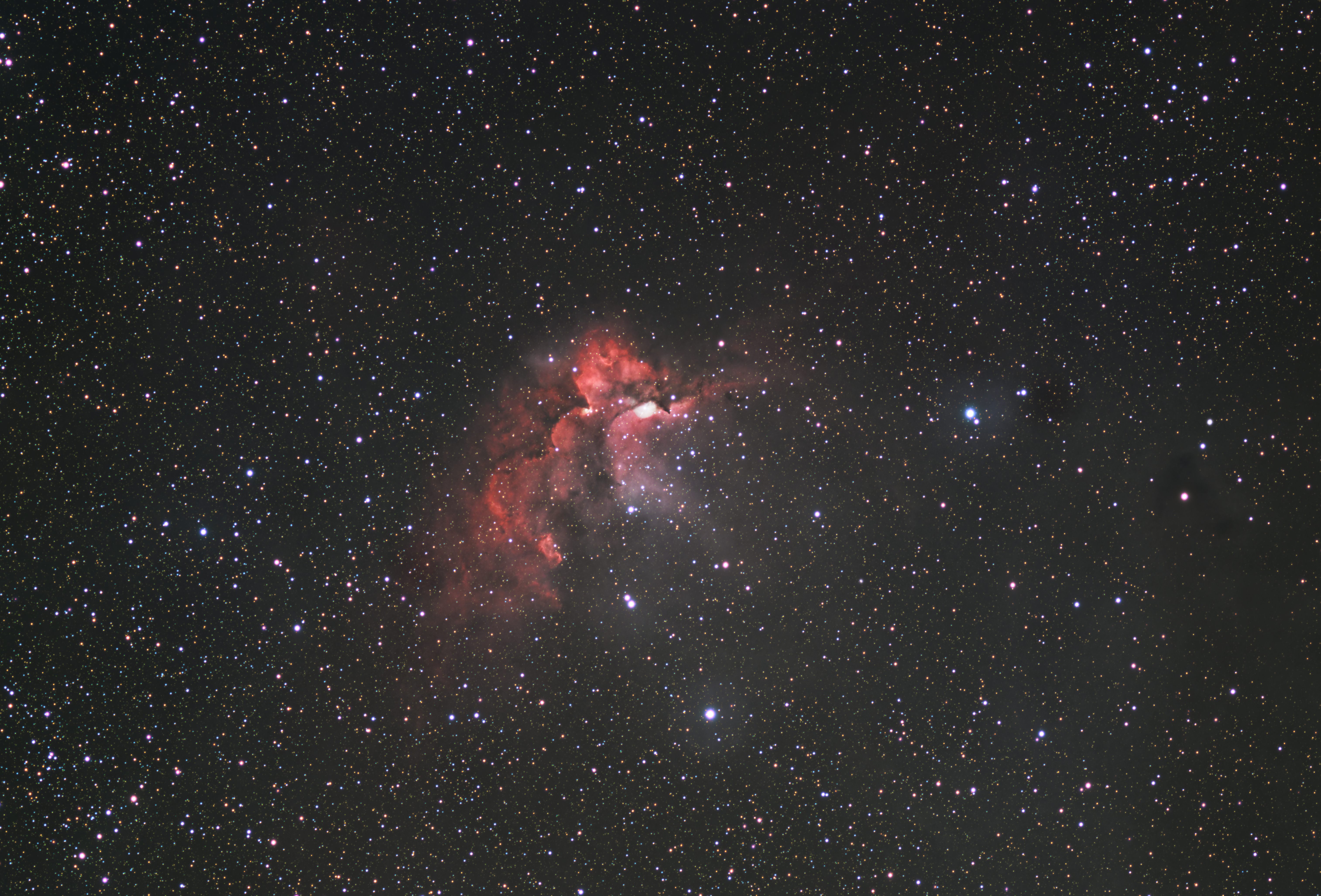 NGC 7380 (Wizard Nebula)