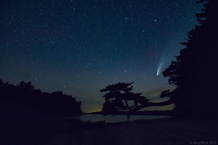 Comet C2020 F3( NEOWISE) from Kejimkujik Site 15