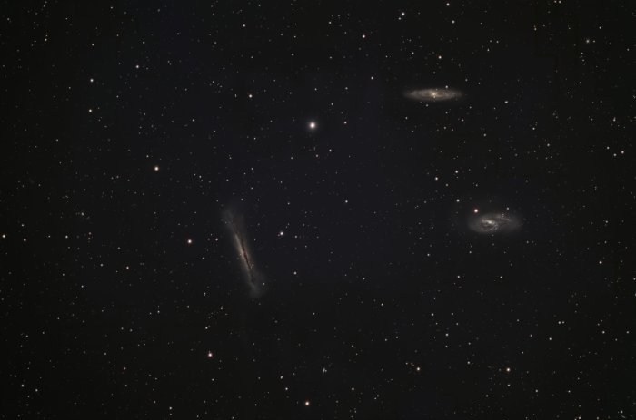 Leo Triplet (M65, M66, NGC 3628)