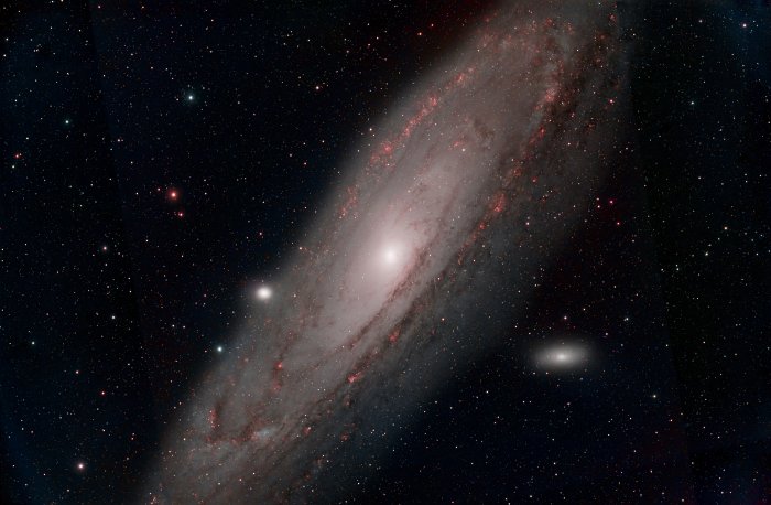 M31 Andromeda Galaxy - re-processed with additional data