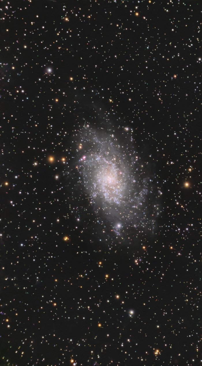 M_33 Stacked by PixInsight