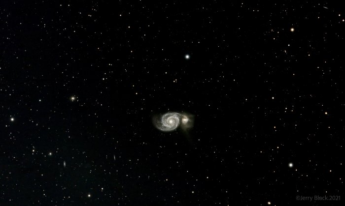 M051 Whirlpool Galaxy (80x300)