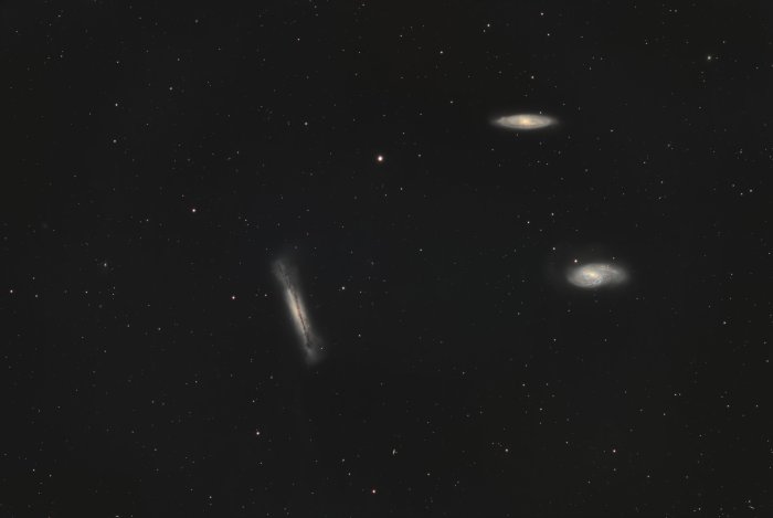 Leo Triplet using the ToupTek ATR2600C 3.66 hours