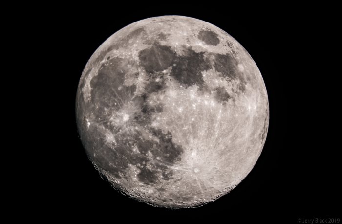 97% Waxing Gibbous Moon