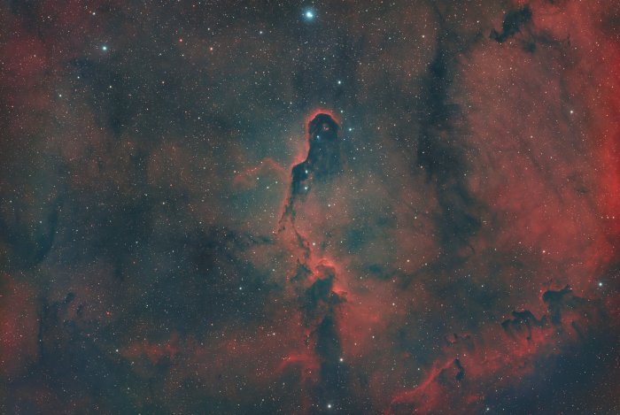Elephant Trunk Nebula  30 x 15 min Oct 8, 2025