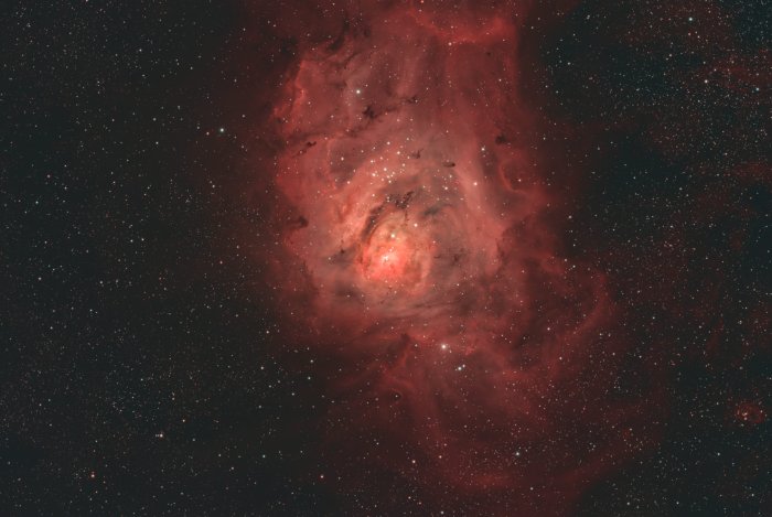 NGC 6523 Lagoon Nebula