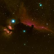 NGC 2023 Horsehead Nebula and NGC 2024 Flame Nebulae