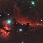 HorseHead Nebula dn Flame Nebula using Seestar S30 - about 2 hours exposure