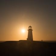 Sunset at Peggys Cove