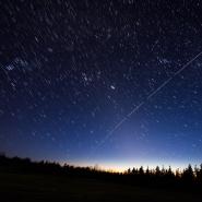 ISS (Zarya) flyover the Bay of Fundy in southwestern Nova Scotia with zodical light